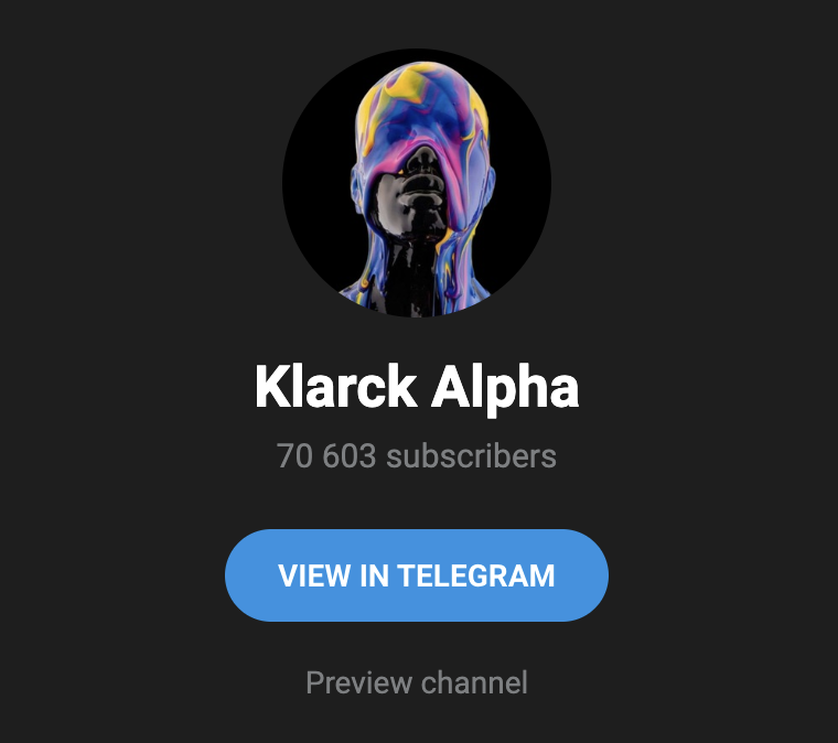 I have TG channel where I post plenty of alpha.

Make sure to follow it if you didn't yet.

Link - h...