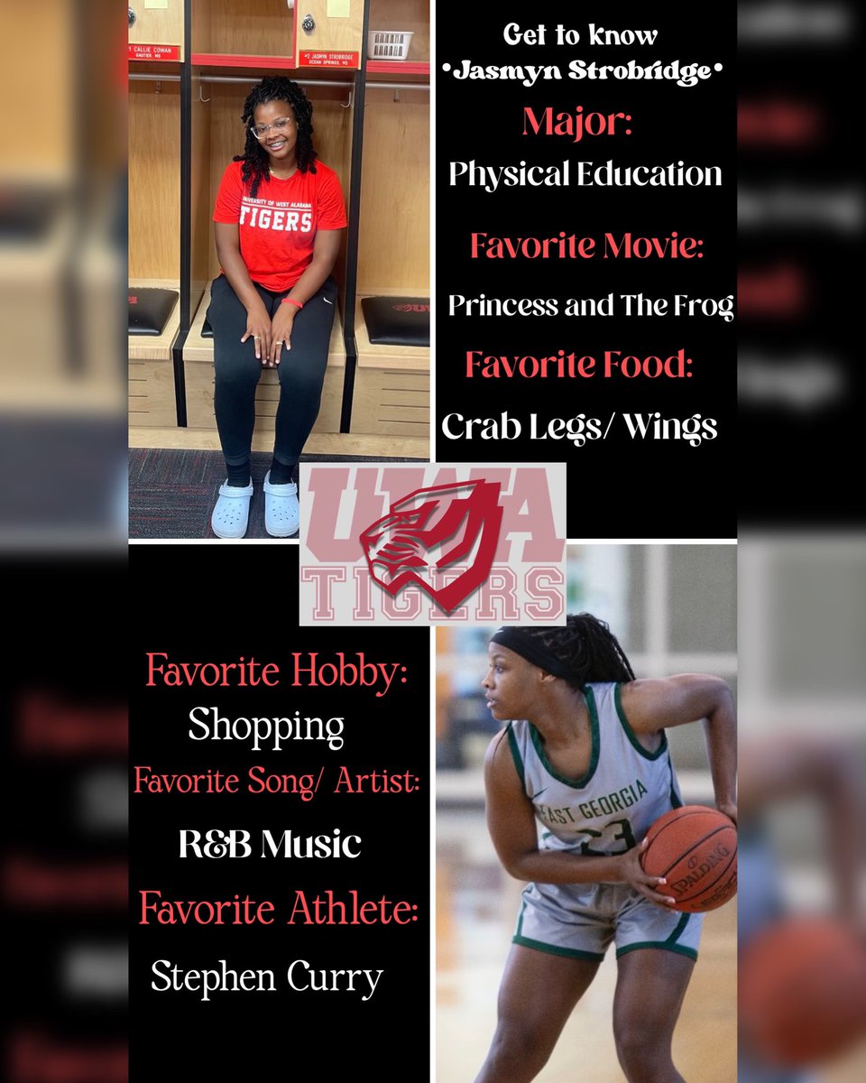 Wednesdays Player Spotlight! Get to know Jasmyn ✨