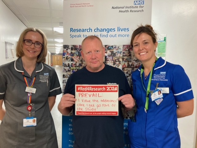 CDDFT Research & Innovation (@cddftrni) on Twitter photo <a href="/CDDFTRnI/">CDDFT Research & Innovation</a> <a href="/CDDFTNHS/">County Durham and Darlington NHS Foundation Trust</a>
#Red4Research
Celebrating all those who make research happen, and key to that is our incredible patients...here pictured below with Sarah & Abby from our DMH Research team. Thank you for trusting us with your care ⭐ <a href="/CDDFTRnI/">CDDFT Research & Innovation</a> <a href="/CDDFTNHS/">County Durham and Darlington NHS Foundation Trust</a>
#Red4Research
Celebrating all those who make research happen, and key to that is our incredible patients...here pictured below with Sarah & Abby from our DMH Research team. Thank you for trusting us with your care ⭐