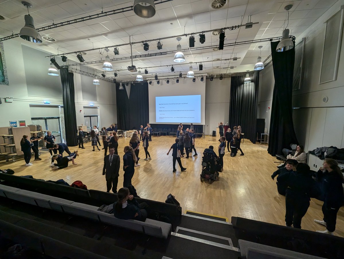 47 pupils from years 7-10 have joined us for the first Drama club of the new year! We love to see it <a href="/noelbakerlead/">Noel Baker Academy</a>