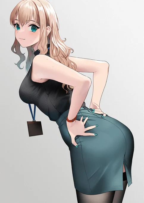 ほくろの多い先輩OLさん 