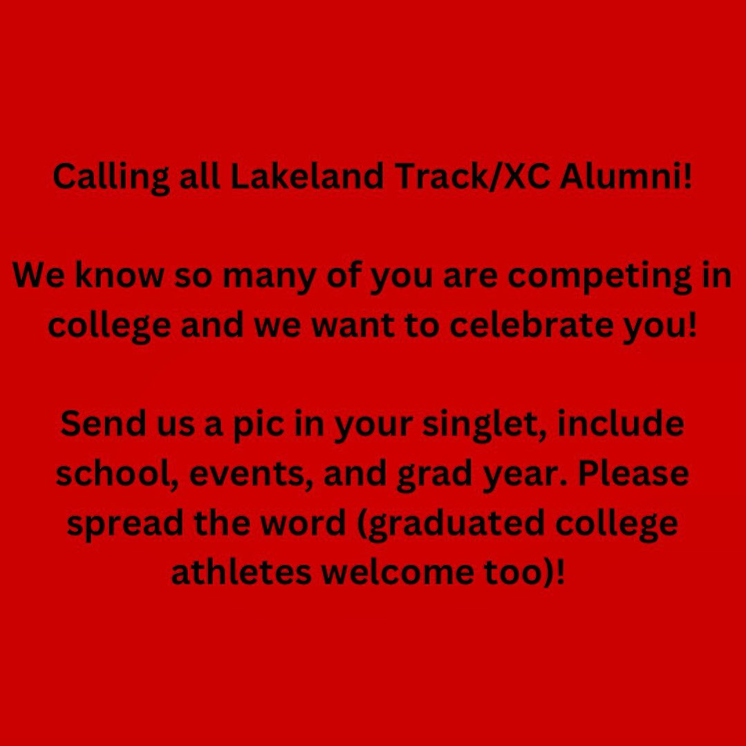 lancer_track's tweet photo. pics can be sent by message or email mwalker@lakeland.k12.nj.us https://t.co/DntqL27PJD
