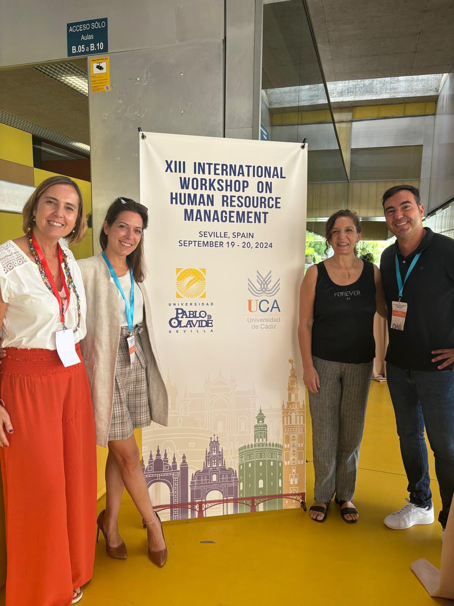 Nuevo equipo directivo de Sección RRHH #ACEDE en pleno en el XIII International Workshop on HRM 2024