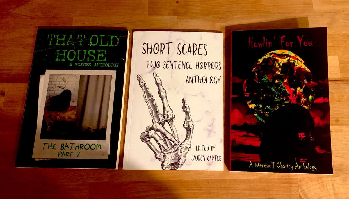 I still can’t believe I have 3 stories out in the world!!!!
If you’ve read them, hope you liked them!
If you wanna grab a copy, they are awesome anthologies!!! If not? It’s ok too 
🚽a.co/d/4rS3icO
✌️a.co/d/9OoxQYt
🐺a.co/d/1tVM9MH