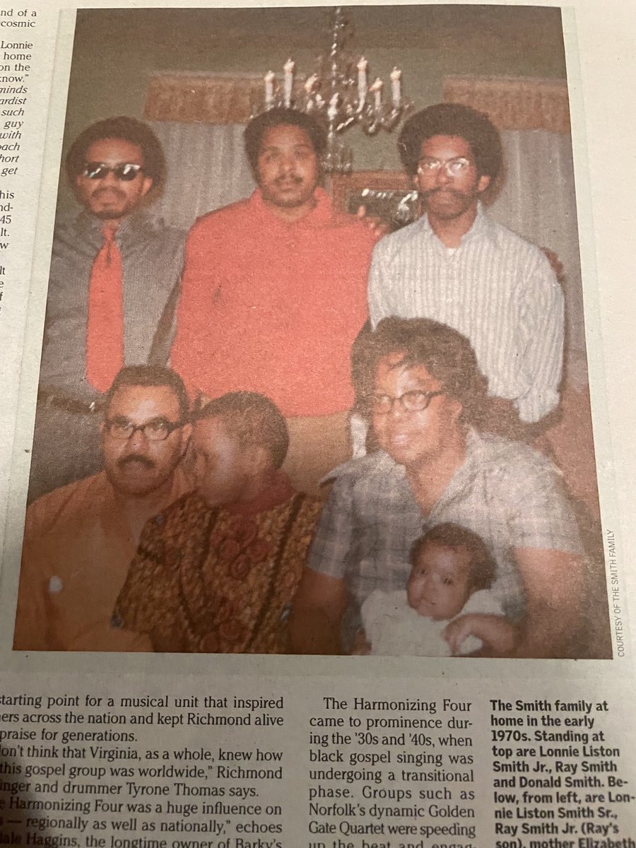 The Smith family at our parents’s home back in the day.