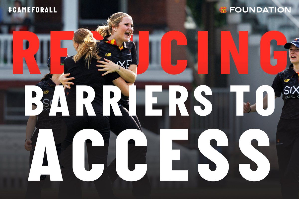 The MCC Foundation provides FREE coaching and match play in order to empower all boys and girls to reach their full potential in the game. By 2025, MCCF aims to be supporting some 6,000 state school cricketers at more than 160 Hubs nationwide. #GameForAll