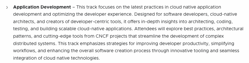 danieloh30's tweet image. Hey app developers! we finally have a new main track, #ApplicationDevelopment for you all at #KubeCon_EU_2025 The CFP opens now!! events.linuxfoundation.org/kubecon-cloudn… Feel free to submit your awesome stories and talks! @KubeCon_