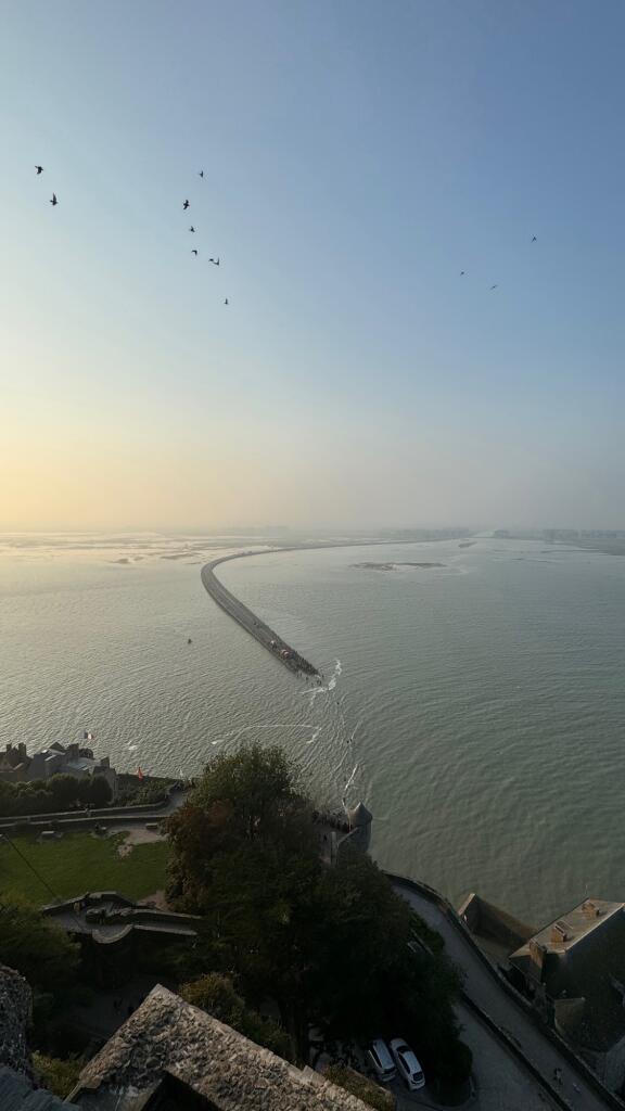 Levez les yeux 2024 "Patrimoine maritime" -
5 classes de la Manche ont découvert un Mont insulaire.
8 mini médiations leur ont permis de comprendre le phénomène des marées et le lien très fort qu'entretient le Mont avec la mer 
<a href="/EPMontStMichel/">Etablissement public du Mont Saint-Michel</a> <a href="/dsden50/">DSDEN 50</a> <a href="/leCMN/">le CMN</a> <a href="/daac_normandie/">DAAC-Normandie</a>