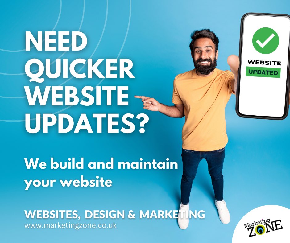 We won’t just build your website, we will look after it as well. #websites #design #marketing