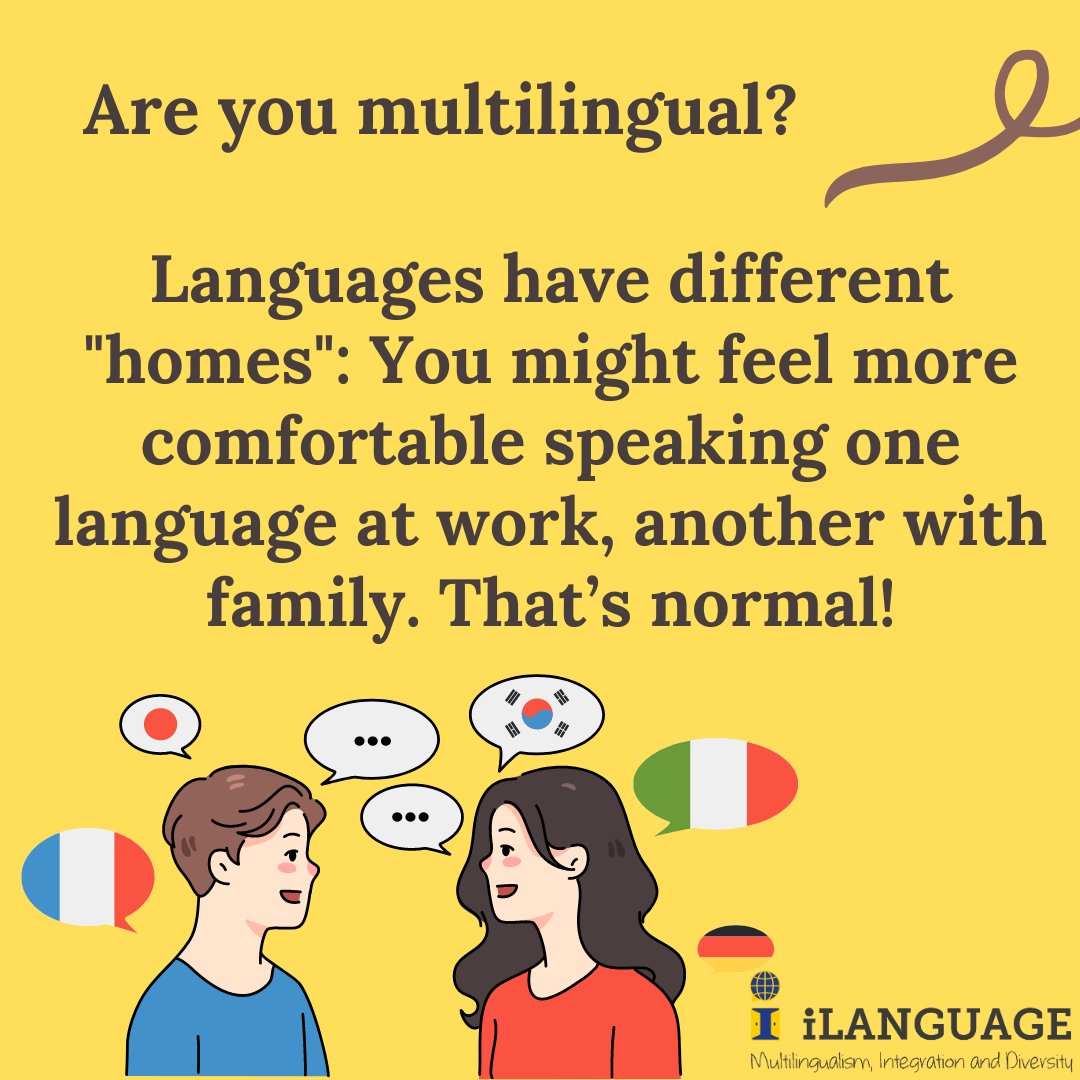 iLanguage_me's tweet image. You might feel more comfortable expressing certain emotions or ideas in one language over another – and that&apos;s the beauty of being multilingual! #Multilingual #LanguageSwitching #DifferentLanguages #BilingualLife #ContextMatters #CulturalConnections #LanguageDiversity #iLanguage