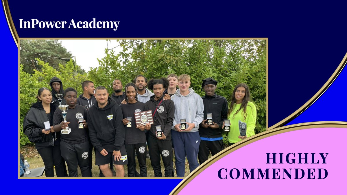 Third Sector Events (@thisectorevents) on Twitter photo Our judges have awarded a high commendation to <a href="/InPowerAcademy/">InPower Academy CIC</a> in the Small Charity Big Achiever category at the 2024 Third Sector Awards - congratulations! ⭐️
#ThirdSectorAwards #TSA24 Our judges have awarded a high commendation to <a href="/InPowerAcademy/">InPower Academy CIC</a> in the Small Charity Big Achiever category at the 2024 Third Sector Awards - congratulations! ⭐️
#ThirdSectorAwards #TSA24