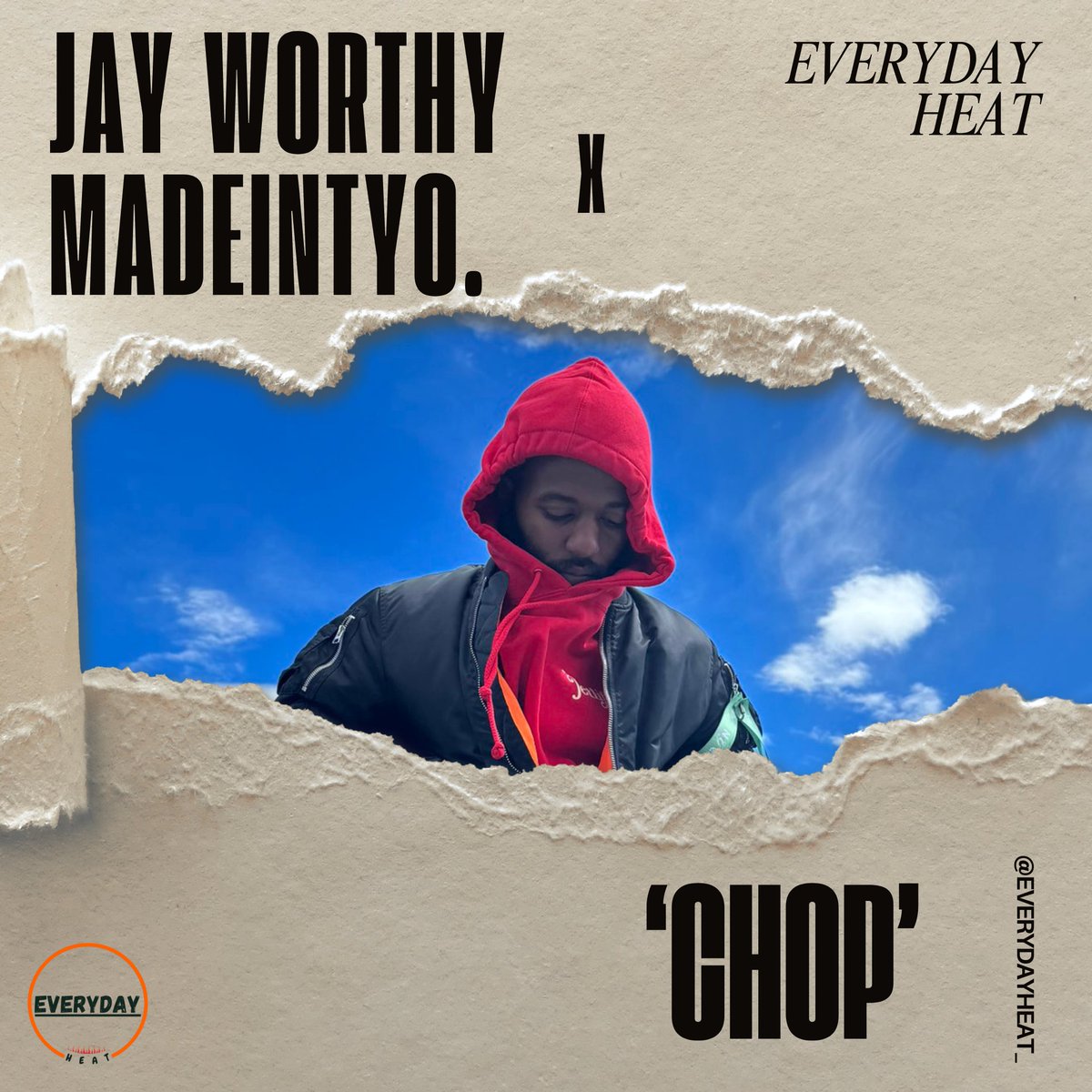 everydayheat_'s tweet photo. 𝐉𝐚𝐲 𝐖𝐨𝐫𝐭𝐡𝐲 𝐱 𝐌𝐚𝐝𝐞𝐢𝐧𝐓𝐘𝐎 - ‘𝐂𝐡𝐨𝐩’ (𝐬𝐢𝐧𝐠𝐥𝐞) 💎
#newmusic #rapartist #rapper #undergroundrap #hiphop #rapmusic #trap #rap #artistdiscovery #music #ukrap #jayworthy #madeintyo https://t.co/Femw1aSgvq
