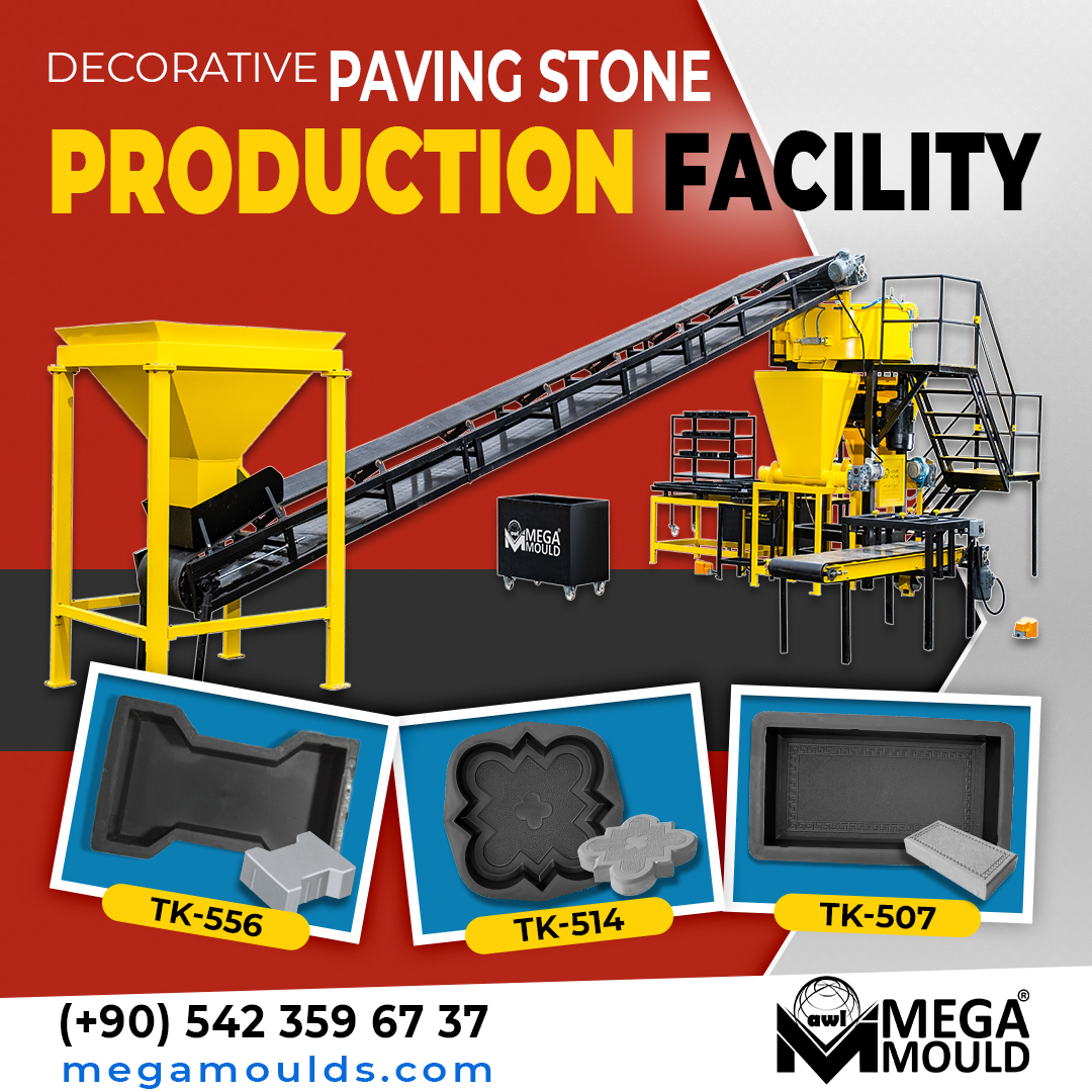 MegaMouldsEn's tweet photo. 👉DECORATIVE PAVING STONE PRODUCTION FACILITY!

🎥 Watch now and discover the opportunity!
 https://t.co/q4lODLbqhi
 
 🌍 For More Details Visit Us…
 https://t.co/IiqsgnYfu4

📞 https://t.co/kbraaeUBXY

#paving #pavingblock #curbstone #decorativeconcrete  #megamould https://t.co/OTLPx3NdDf