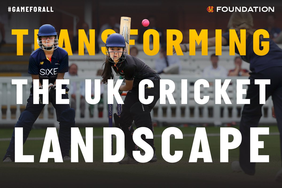 MCC Foundation (@_mccfoundation) on Twitter photo <a href="/MCCOfficial/">Marylebone Cricket Club</a> and <a href="/ECB_cricket/">England and Wales Cricket Board</a> are investing £1m over 2 years to grow MCCF’s National Hub Programme. In the first year, the number of Hubs has risen from 77 to 126, accommodating some 4,700 players. We now need YOUR support to reach even more state school cricketers! #GameForAll <a href="/MCCOfficial/">Marylebone Cricket Club</a> and <a href="/ECB_cricket/">England and Wales Cricket Board</a> are investing £1m over 2 years to grow MCCF’s National Hub Programme. In the first year, the number of Hubs has risen from 77 to 126, accommodating some 4,700 players. We now need YOUR support to reach even more state school cricketers! #GameForAll