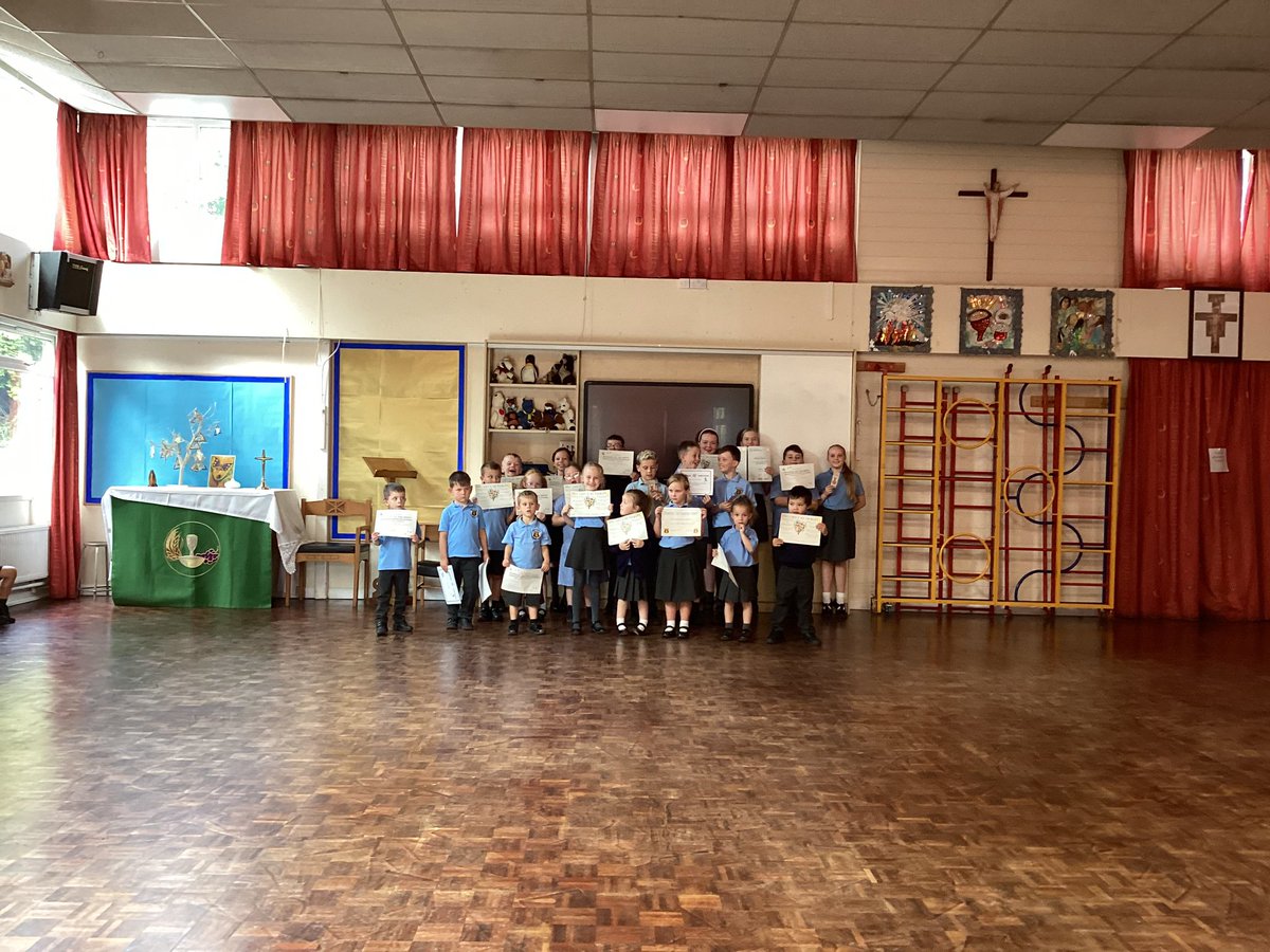 Year6MissW's tweet photo. Well done to our superstars this week 🤩 @OURLADYSASPULL https://t.co/dyttc8LjOU