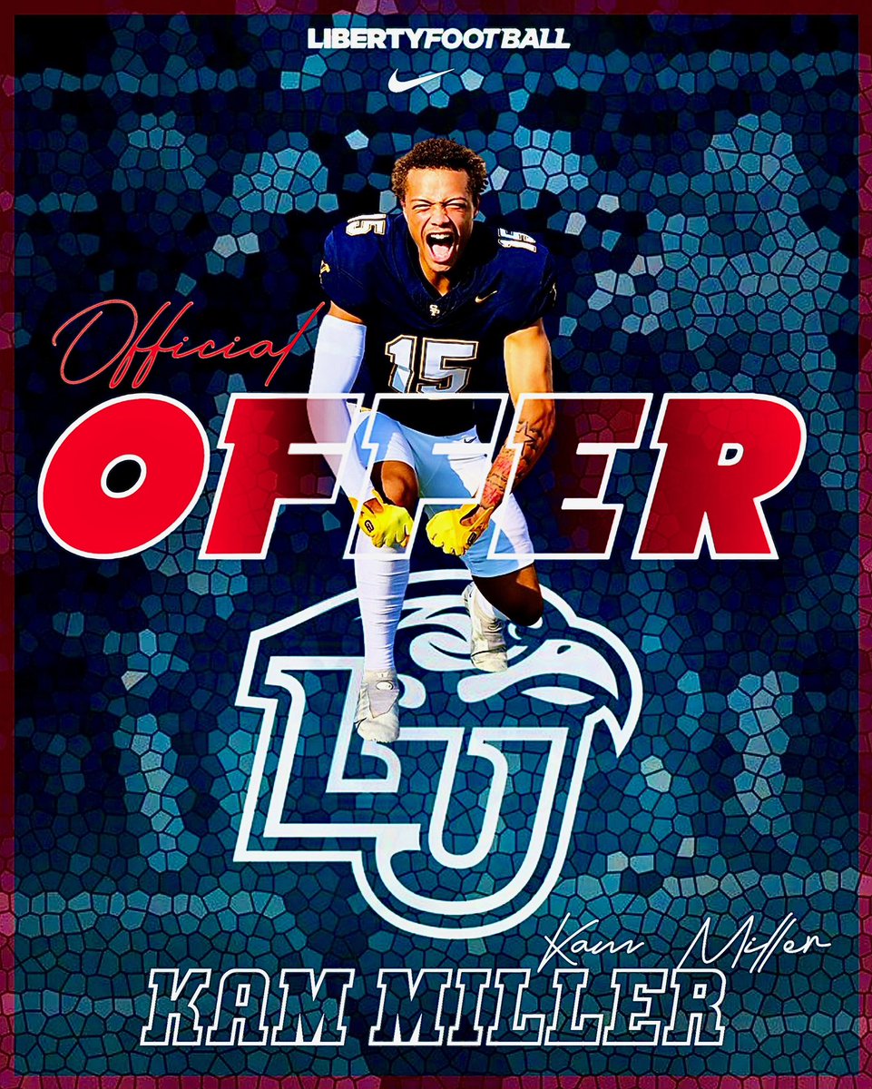 Kamren Wilkerson (@wilkersonkam15) on Twitter photo Blessed to receive my first D1 offer from Liberty university!! Thanks to my family, friends, team mates and coaches #AGTG #Flames <a href="/LibertyFootball/">Liberty Football</a> <a href="/CoachCraft/">Coach Fred Craft</a> <a href="/PointersFB/">South Point High School Football</a> Blessed to receive my first D1 offer from Liberty university!! Thanks to my family, friends, team mates and coaches #AGTG #Flames <a href="/LibertyFootball/">Liberty Football</a> <a href="/CoachCraft/">Coach Fred Craft</a> <a href="/PointersFB/">South Point High School Football</a>