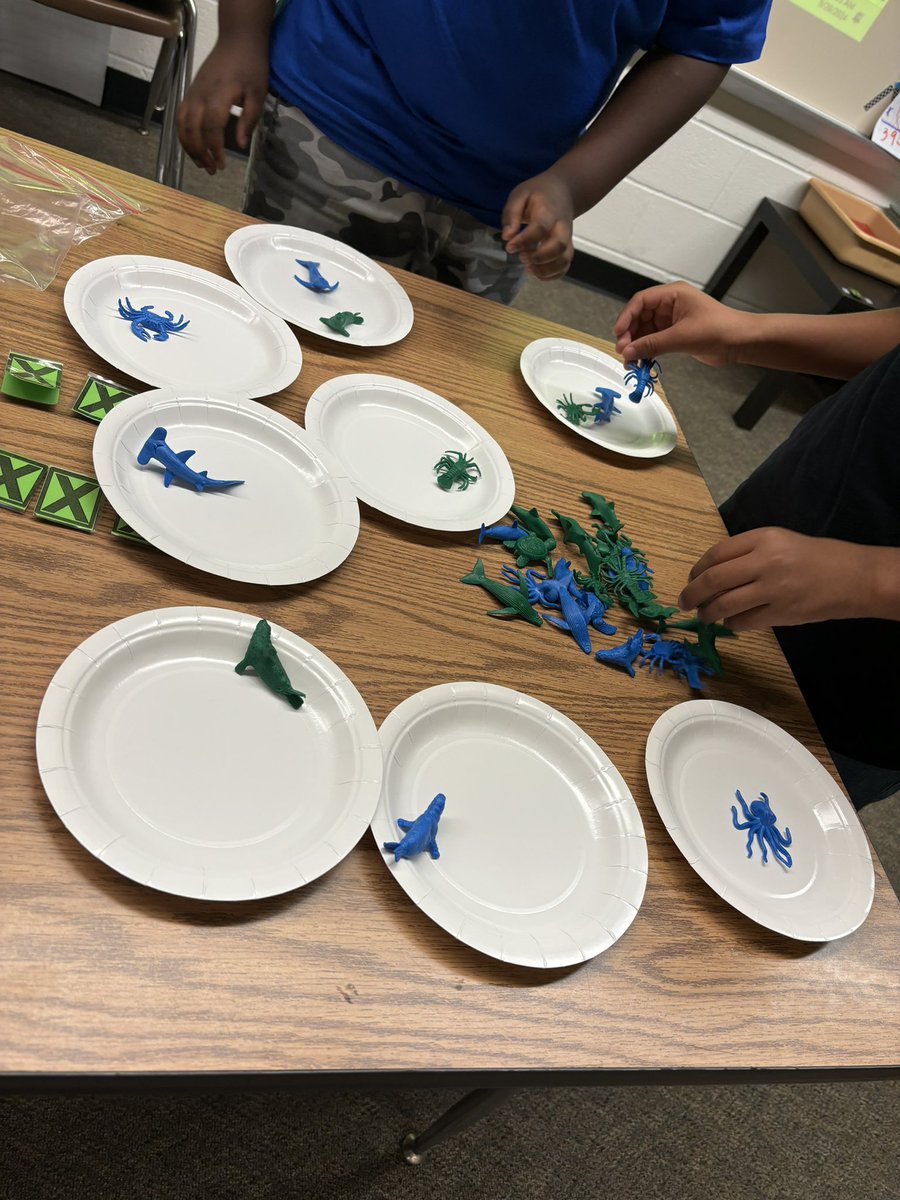 ReadTeaches's tweet image. Exploring division and fact families. @HumbleElemMath @HumbleISD_TE