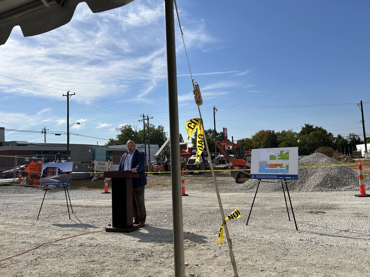 ⁦<a href="/BGCGC/">Boys & Girls Clubs of Greater Cincinnati</a>⁩ groundbreaking this morning in Price Hill for teen center! Lots of community partners here. ⁦<a href="/PriceHillWill/">Price Hill Will</a>⁩ ⁦<a href="/cincyrec/">Cincinnati Recreation Commission</a>⁩ ⁦<a href="/cingram32/">Senator Catherine D. Ingram, MBA</a>⁩ ⁦<a href="/HeyReggieHarris/">Reggie Harris</a>⁩ ⁦<a href="/AbramsforOhio/">Cindy Abrams</a>⁩ ⁦<a href="/SethTWalsh/">Seth Walsh</a>⁩