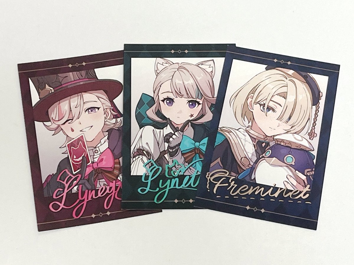 リネット(原神) ,リネ(原神) 「グッズのサンプル ミネアクスタは結構