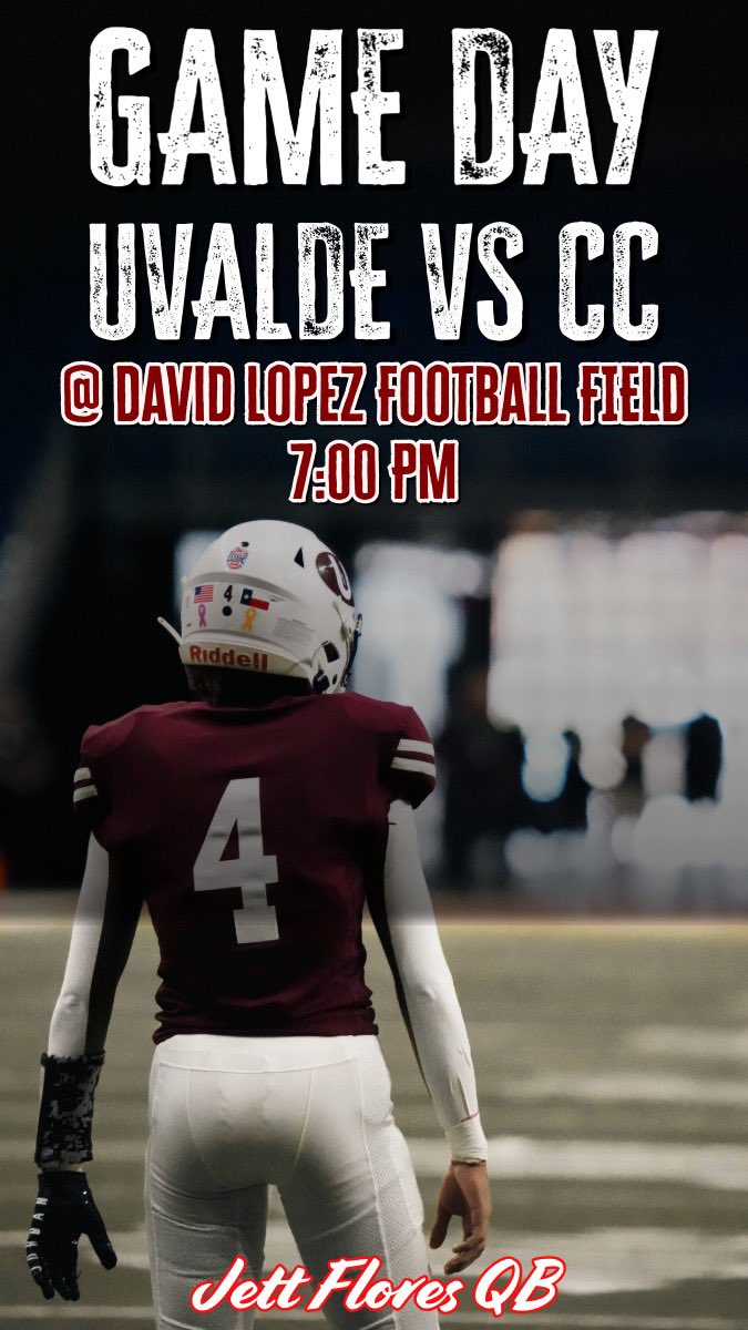Uvalde Recruiting (@recruitcoyotes) on Twitter photo GAME DAY
📅 9.20.2024
🆚 Crystal City Javelinas
⌚️ 7:00 PM
🏟 Crystal City Tx
#HWPO
<a href="/jettflores10/">jett flores</a> GAME DAY
📅 9.20.2024
🆚 Crystal City Javelinas
⌚️ 7:00 PM
🏟 Crystal City Tx
#HWPO
<a href="/jettflores10/">jett flores</a>