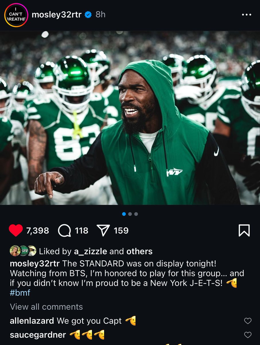 CJ Mosleys Instagram post has me ready to run through a brick wall