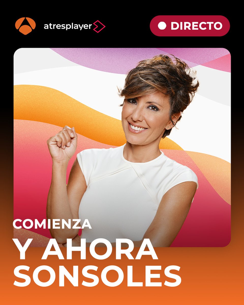 YAhoraSonsoles's tweet photo. ¡Viernes con sabor a #YAS! 😉 

¡Maravilla de tarde! 🧡 

💬 Comenta con #YAS20Sep. 

Directo ▶️ https://t.co/rqYAbjwavC https://t.co/YwC8aIA7ae
