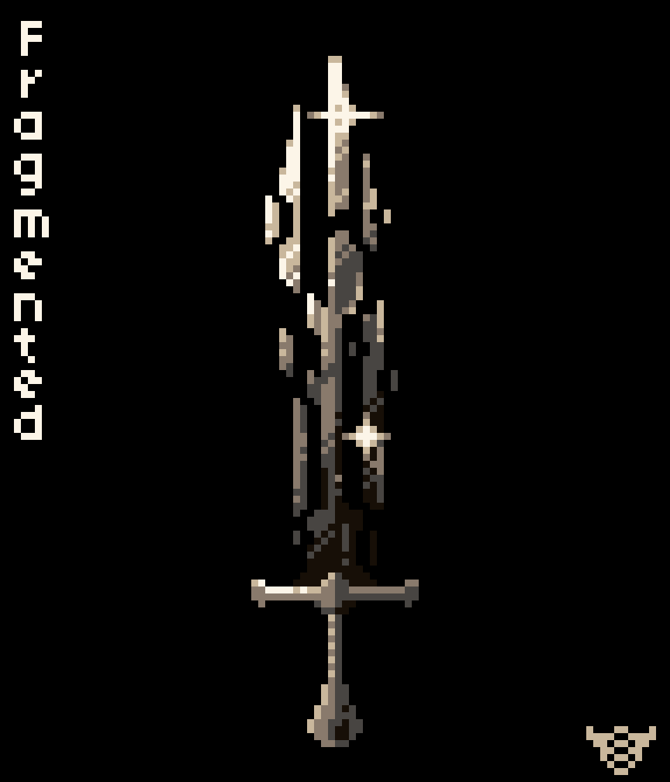 TwitchSteel's tweet image. #Fragmented #swordtember #pixelart