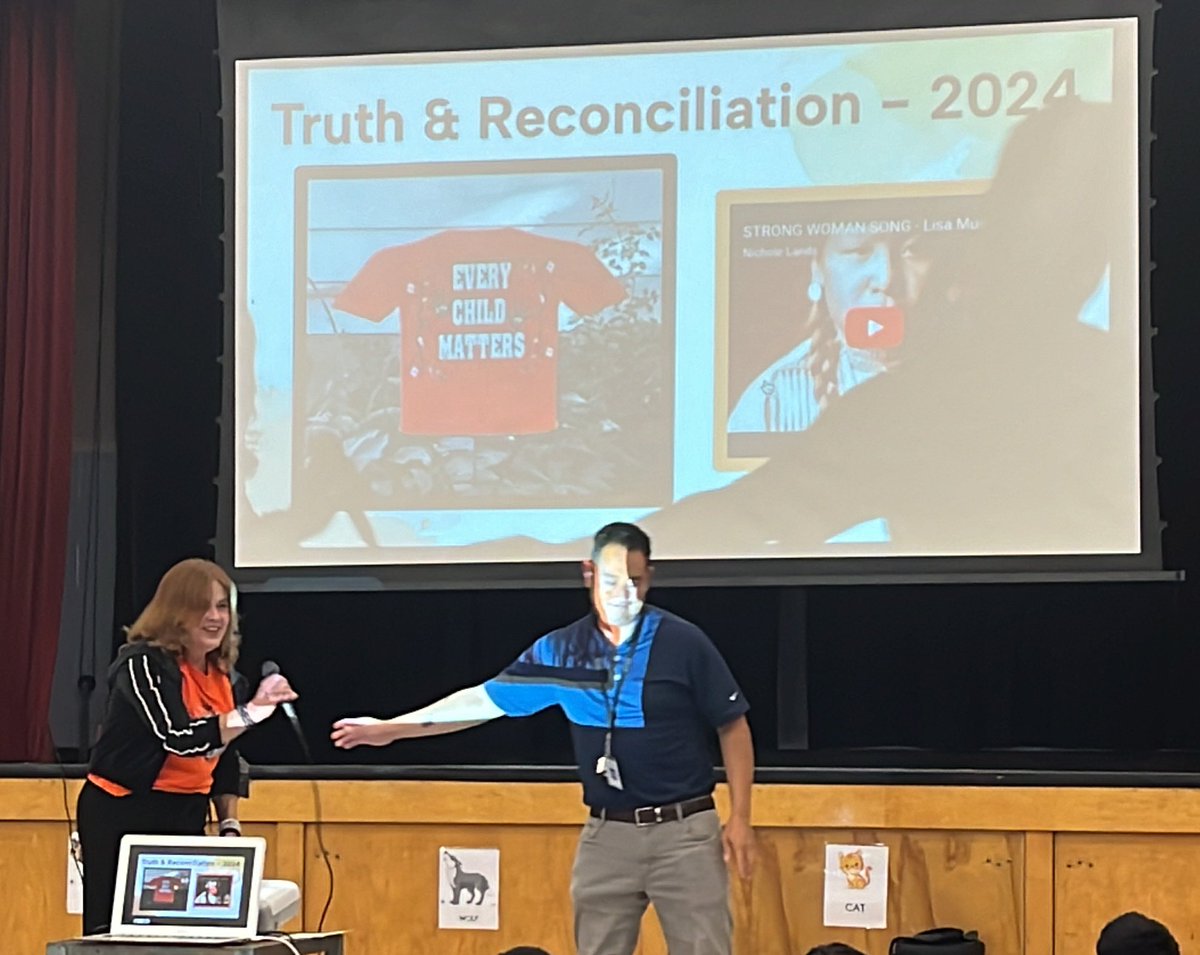 Thank you to Sonya Charal for an amazing presentation today on #orangeshirtday #residentialschools #truthandreconciliation <a href="/STM_tcdsb/">St Thomas More C.S. TCDSB</a> <a href="/TCDSB/">Toronto Catholic District School Board</a> <a href="/Equity_TCDSB/">TCDSB Indigenous Ed, Equity & Community Relations</a>