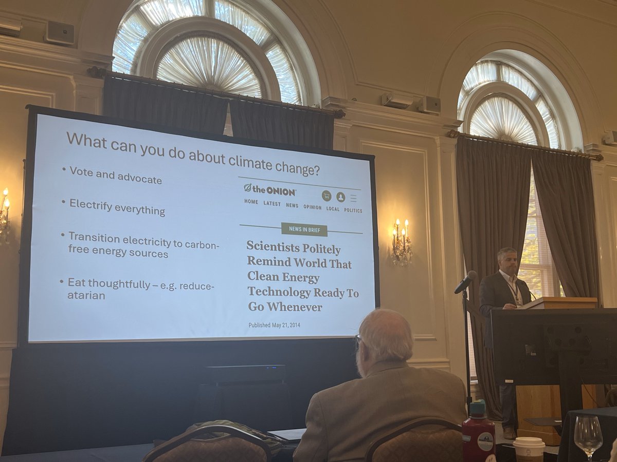 PACCSM's tweet image. Dr. Will Bain (@wbain19) presenting &quot;The Exposome During Military Deployments: A Look into a Climate Change Future?&quot; at #PILC2024 @PittTweet @UPMCPhysicianEd @VAPittsburgh
