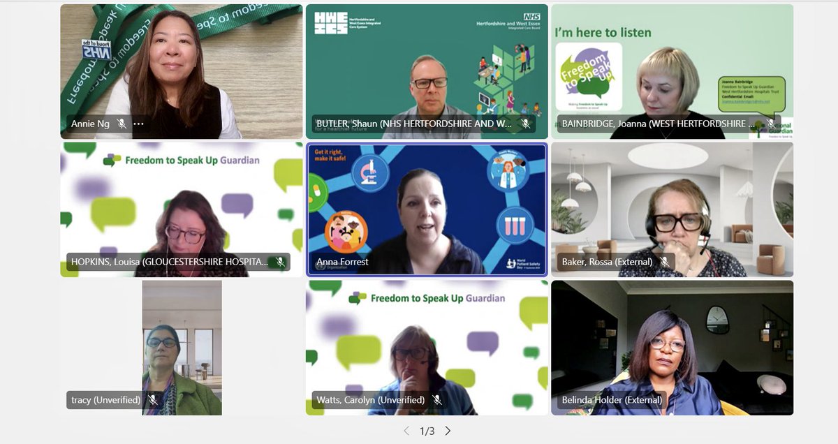 Annie Ng ๐ (@anniengnhs) on Twitter photo Our first Schwartz Round at Eastern Regional FTUSG Network on โBeing a Freedom to Speak up Guardian โฆ.โ. Very emotive, poignant and unnerving reflections. Much to learn and do <a href="/NatGuardianFTSU/">National Guardian's Office ๐</a>. Thanks to all our fab panelists in and outside of region and Schwartz facilitators ๐ช Our first Schwartz Round at Eastern Regional FTUSG Network on โBeing a Freedom to Speak up Guardian โฆ.โ. Very emotive, poignant and unnerving reflections. Much to learn and do <a href="/NatGuardianFTSU/">National Guardian's Office ๐</a>. Thanks to all our fab panelists in and outside of region and Schwartz facilitators ๐ช