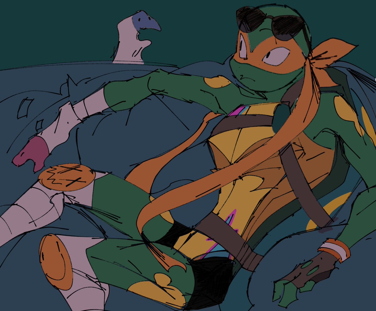 Sospecho que no he publicado esto antes #rottmnt caf