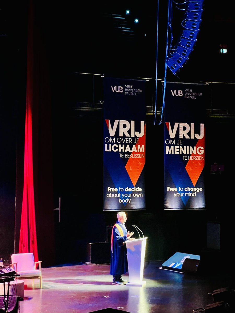 💬 <a href="/DanckaertJan/">Jan Danckaert</a>: “Een universiteit moet geen safe space zijn, maar een brave space.” <a href="/VUBrussel/">VUB</a>