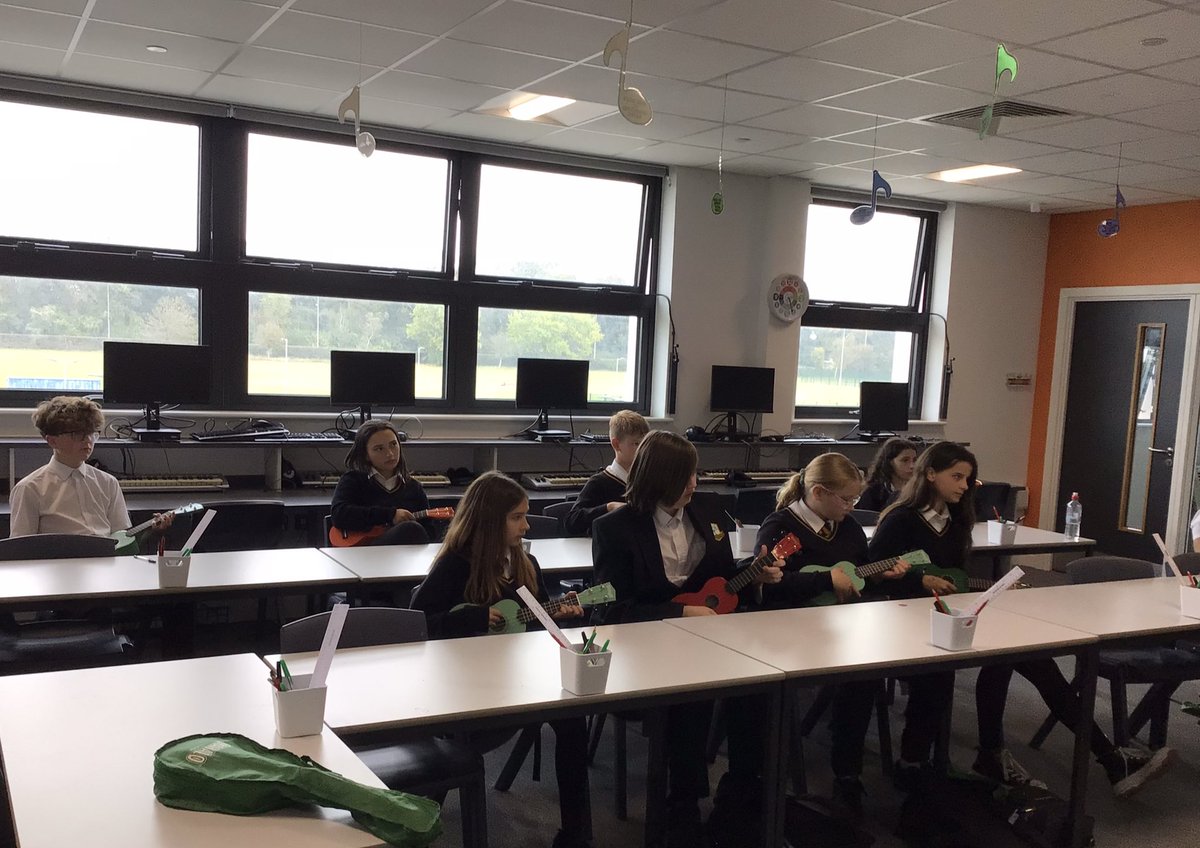 Miss H - Music @ PHS (@missh_phs) on Twitter photo The ukulele baton has been passed to 8Y3 this afternoon! We sung and played to end the day! Well done all!
<a href="/phsmusicdept/">PHS Music Department</a> <a href="/MrsLJones6/">Mrs L Jones PHS</a> <a href="/PencoedtreHS/">Pencoedtre High School</a> The ukulele baton has been passed to 8Y3 this afternoon! We sung and played to end the day! Well done all!
<a href="/phsmusicdept/">PHS Music Department</a> <a href="/MrsLJones6/">Mrs L Jones PHS</a> <a href="/PencoedtreHS/">Pencoedtre High School</a>