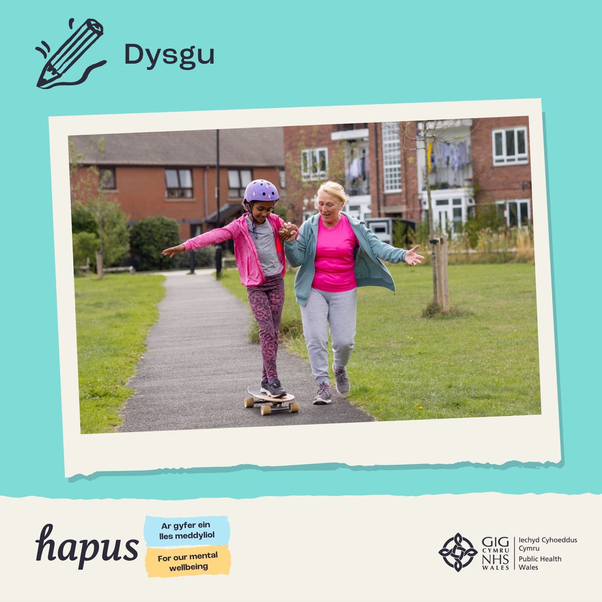 HapusCymru's tweet photo. Oeddech chi'n gwybod bod dysgu yn dda i'n lles meddyliol?  📚

Ewch i wefan Hapus i archwilio ystod o offer ac adnoddau a all eich helpu i ddechrau dysgu rhywbeth newydd 👇
https://t.co/7rET9Ljn3R

#Hapus #ArGyferEinLlesMeddyliol
@IechydCyhoeddus https://t.co/tfUyv4S45W