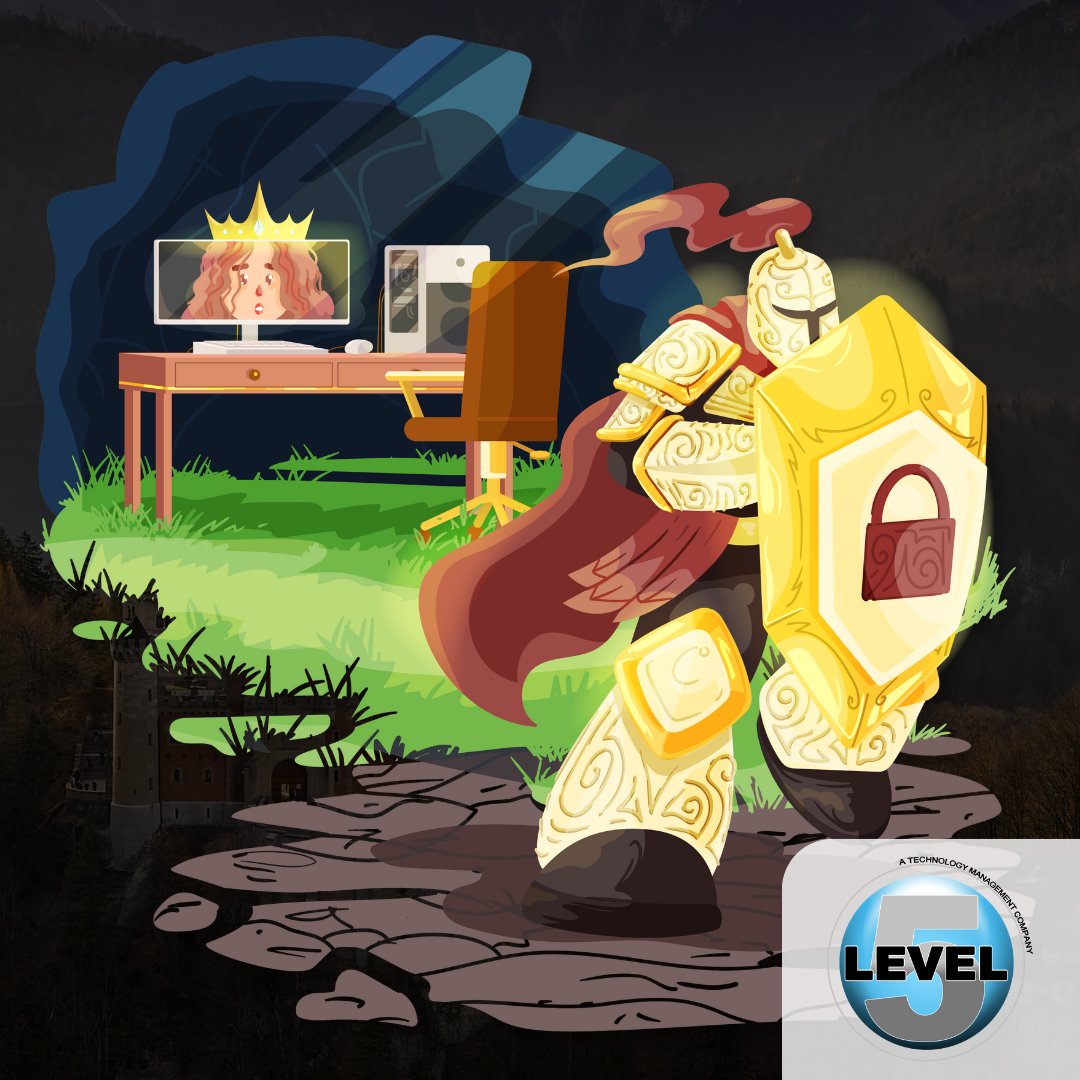 Level5Mgmt's tweet photo. If you're looking for top-notch cybersecurity that keeps your business protected from all threats, we'll be your knight in shining armor... 

Reach out to our expert team at https://t.co/hP5IvMBkvj and fortify your castle!

#CybersecurityProtection #FortifyYourBusiness #DefenseAg https://t.co/H9o3z0mGqb