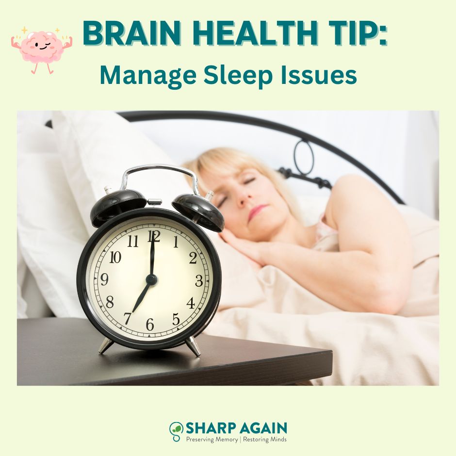 The quality and quantity of our sleep influences our brain health. For tips and information, watch our webinar “Healthier Sleep for a Healthier Brain” on our YouTube channel:  youtube.com/watch?v=46Ygn_…
#brainhealthtips #sharpagain #endalz