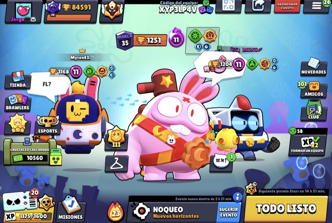 Squeak rango 35💙 81/83 #BrawlStars