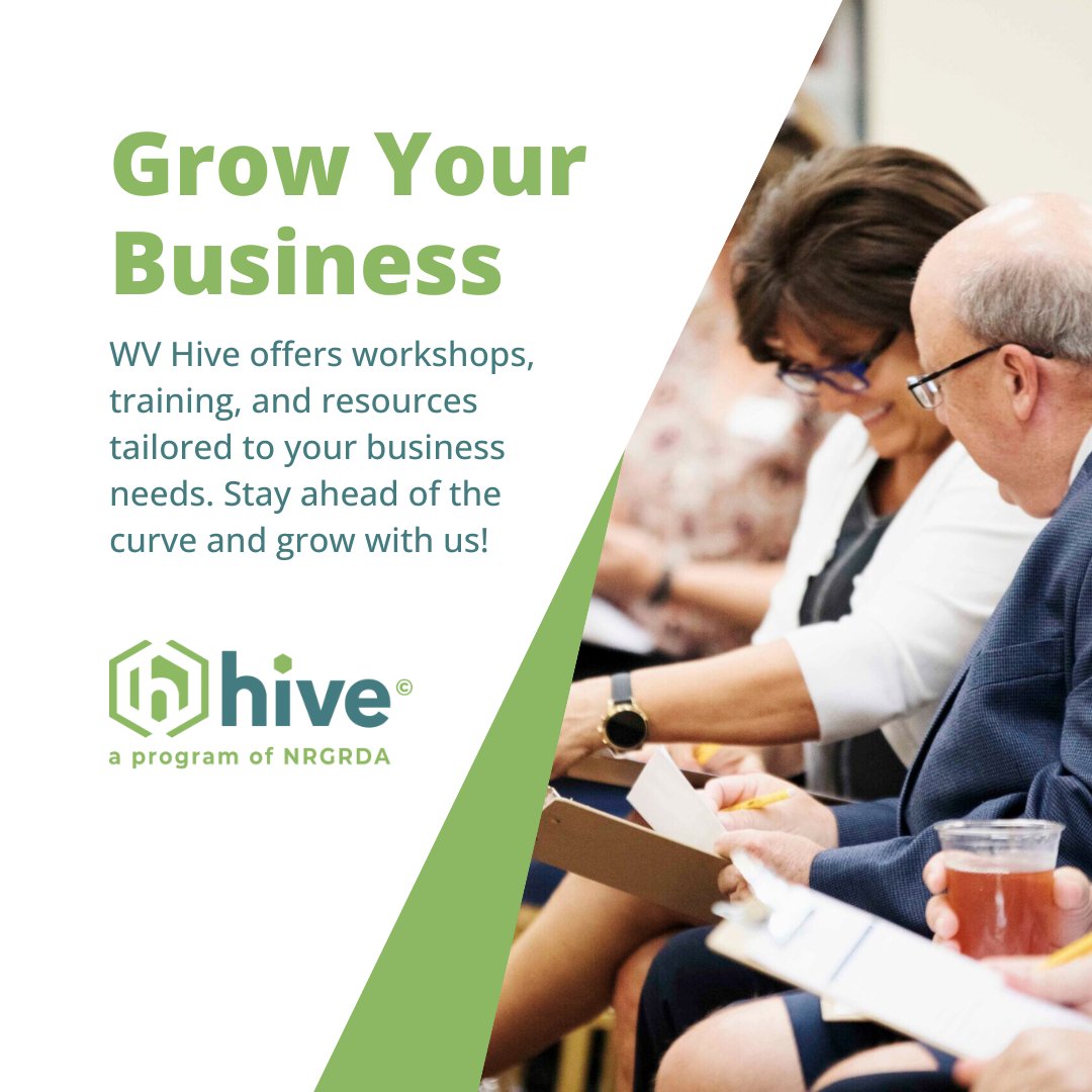 Did you know WV Hive offers workshops, training, and resources tailored to your business needs? Stay up to date with our upcoming workshops here: wvhive.com/events/