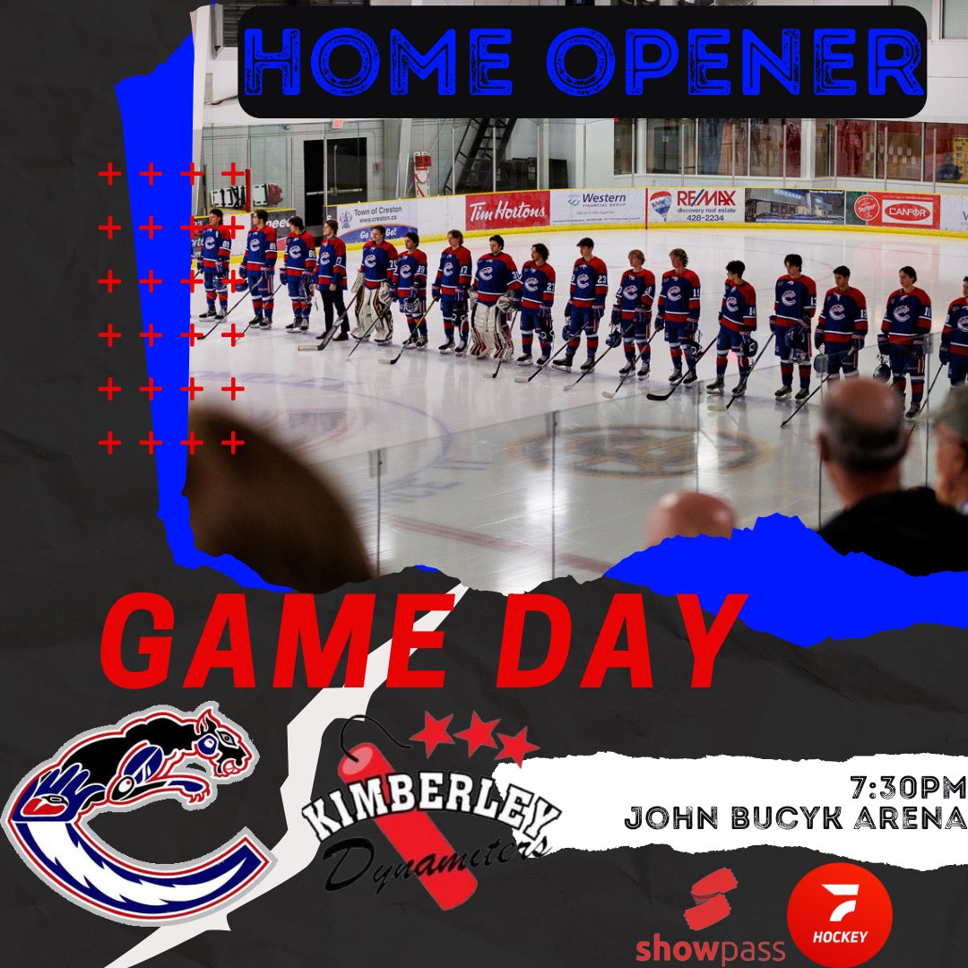 ✴️ GAME DAY ✴️ 

The regular season is upon us and we start the year off with a battle against the Dynamiters!

Puck drops at 7:30

Purchase your tickets at the door or online with Showpass! Presale ends at 3:30

Can't be there? Watch on Flohockey.com!
