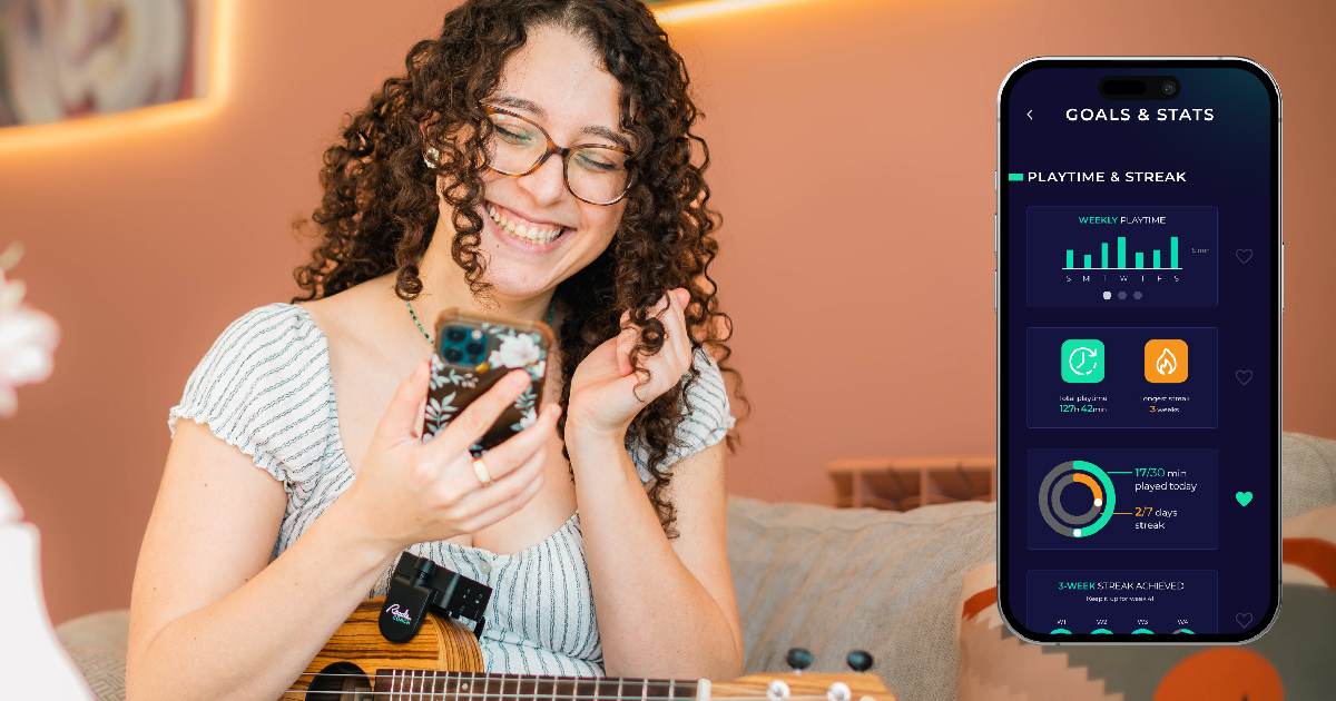 RoadieOfficial's tweet image. Stay on top of your music journey with Roadie Coach and the Coach app! Track your playtime, streaks, and stats with the Insight feature to keep improving every day.
#RoadieCoach #Coachapp #trackyourprogress #practicemusic