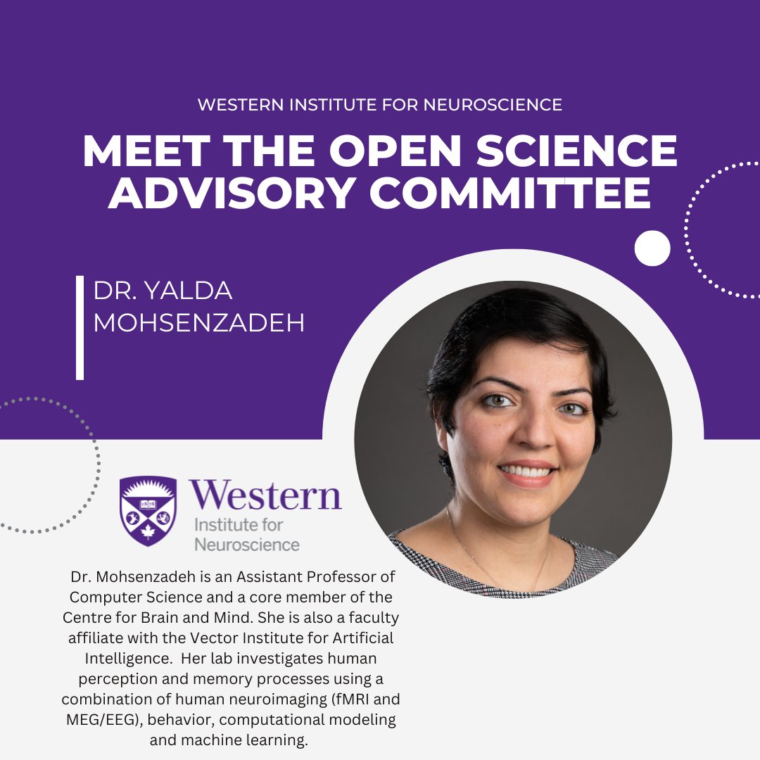 westernuWIN (@westernuwin) on Twitter photo Introducing Dr. Yalda Mohsenzadeh (<a href="/Yalda_Mhz/">Yalda Mohsenzadeh</a>), one of the brilliant minds on #WIN’s Open Science Advisory Committee. Her experience will help shape WIN’s goal into making neuroscience more open and accessible for everyone. mohsenzadehlab.com. Introducing Dr. Yalda Mohsenzadeh (<a href="/Yalda_Mhz/">Yalda Mohsenzadeh</a>), one of the brilliant minds on #WIN’s Open Science Advisory Committee. Her experience will help shape WIN’s goal into making neuroscience more open and accessible for everyone. mohsenzadehlab.com.