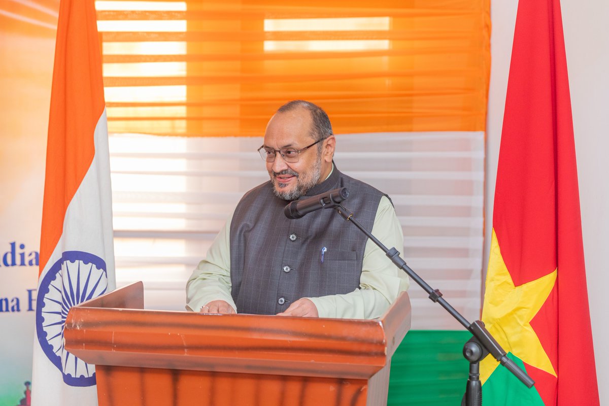 India in Burkina Faso (EoI, Ouagadougou) tweet media