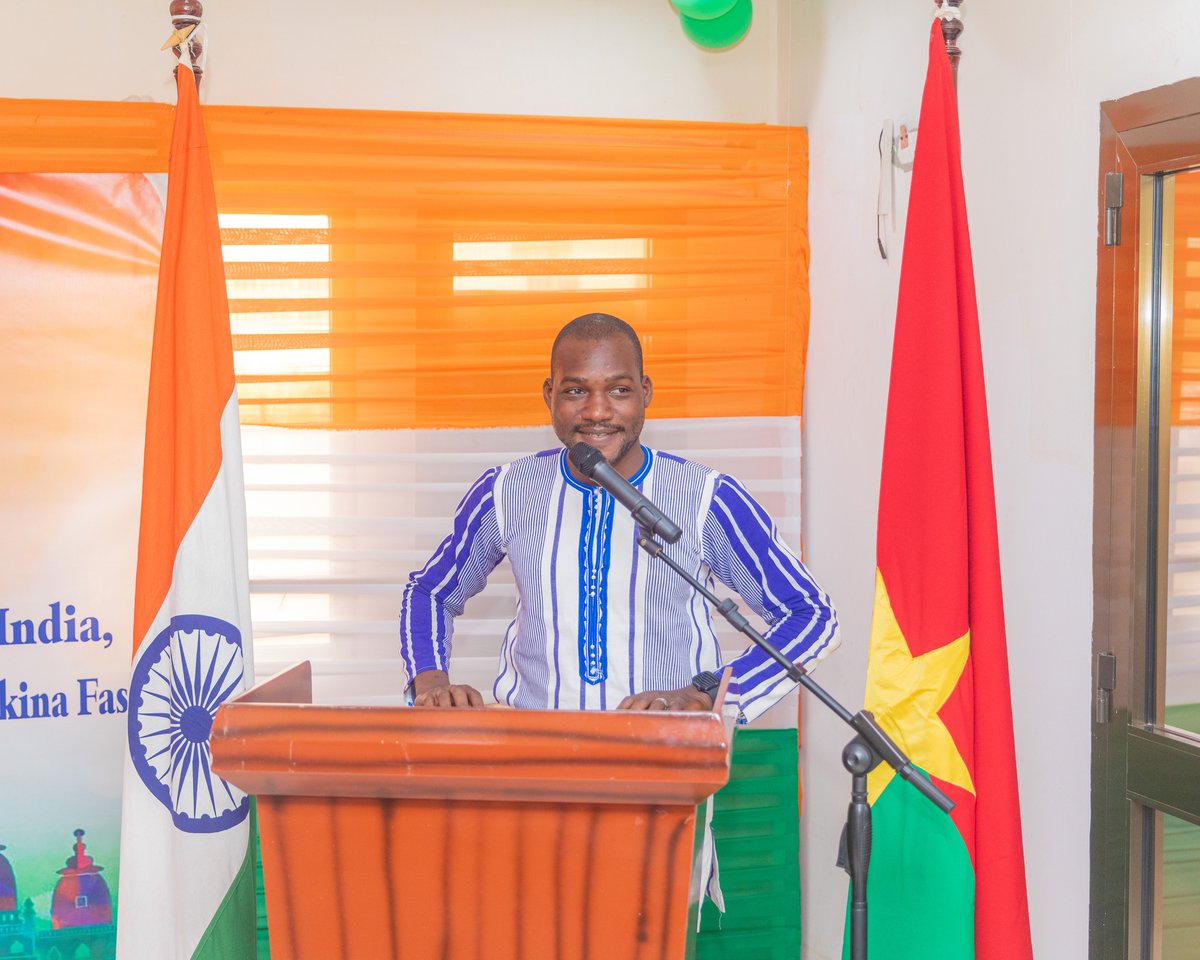 India in Burkina Faso (EoI, Ouagadougou) tweet media