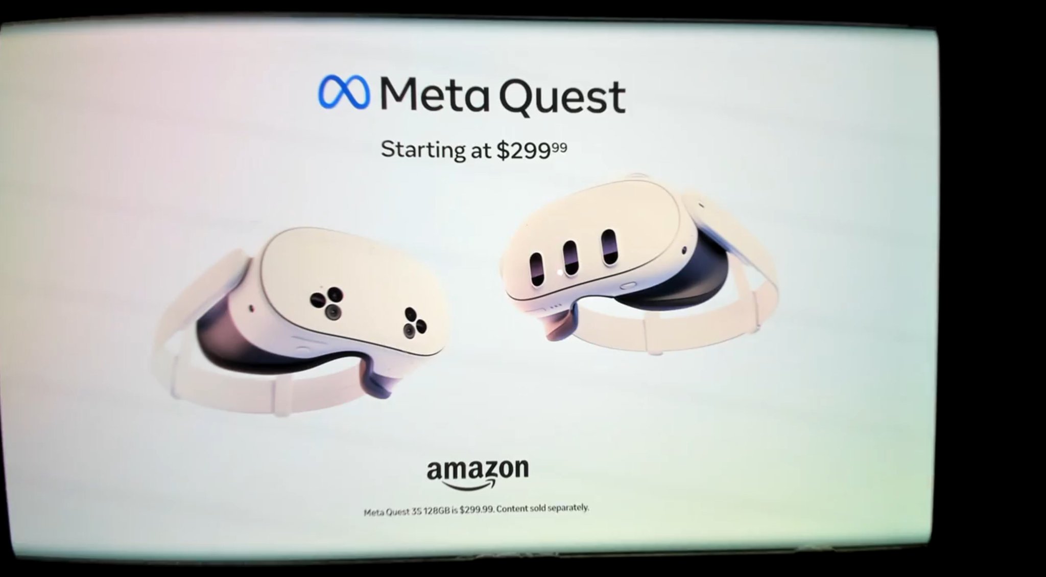 【速報】Quest3Sの価格が「299.99ドル」になることが明らかに 日本円で43,300円！ https://t.co/IrEFrb9sCs