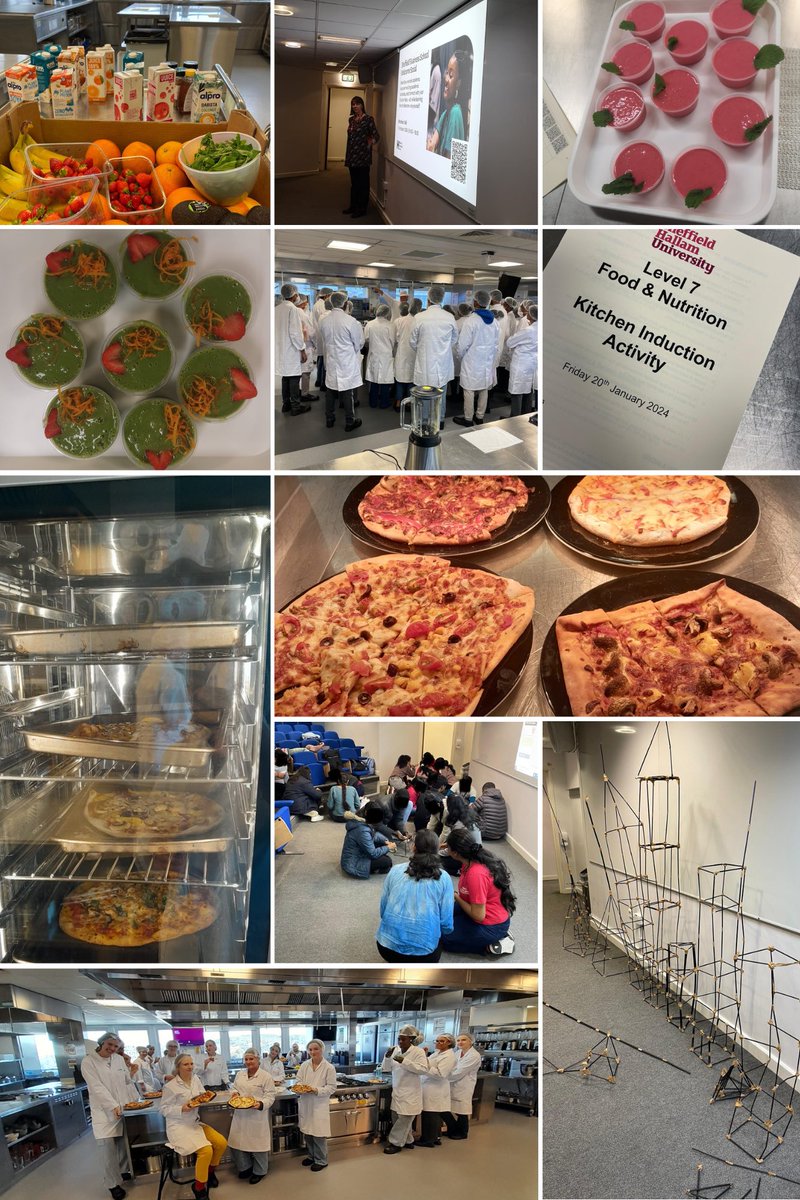 What a Welcome Week to start the year off <a href="/sheffhallamuni/">Sheffield Hallam University</a>!! 🤩
A great week of activities to welcome our new #food and #nutrition students and catch up returning students, including practicals in our fantastic kitchen spaces and exploring #Sheffield through a city walkabout