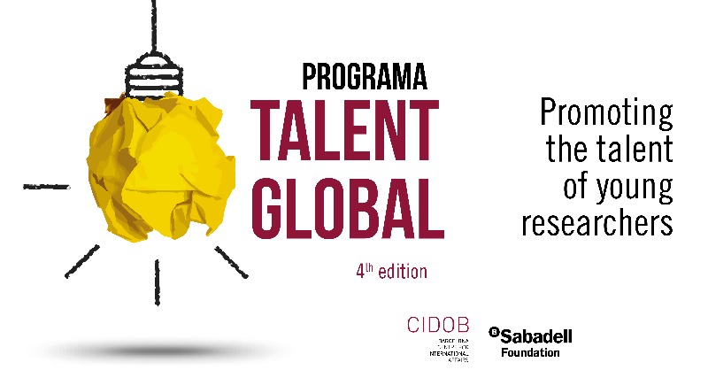 CidobBarcelona's tweet photo. 💡Are you a young researcher working on geopolitics, democracy, technological revolutions, climate change or European integration? CIDOB’s #TalentGlobal Award recognises two original and unpublished research articles. Submission deadline: September 30th!