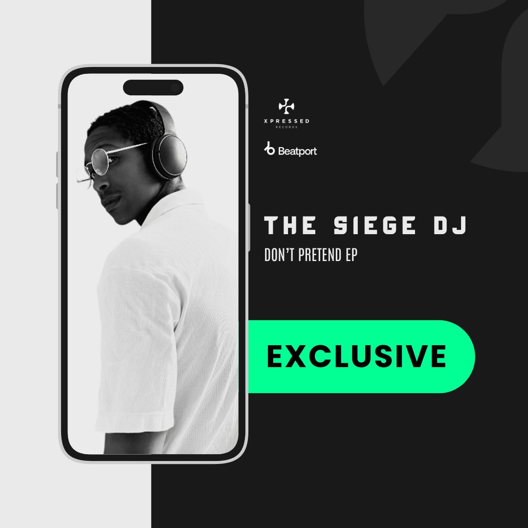 BIG NEWS! Today's the day ! The siege DJ’s EP is officially available , exclusively on <a href="/beatport/">Beatport</a> . Check it out - enjoy the music ! 🔥

Link : xpressedrecords.fanlink.tv/dont_pretend

#xpressedrecords #beatport #afrohouse #housemusic #afrotech