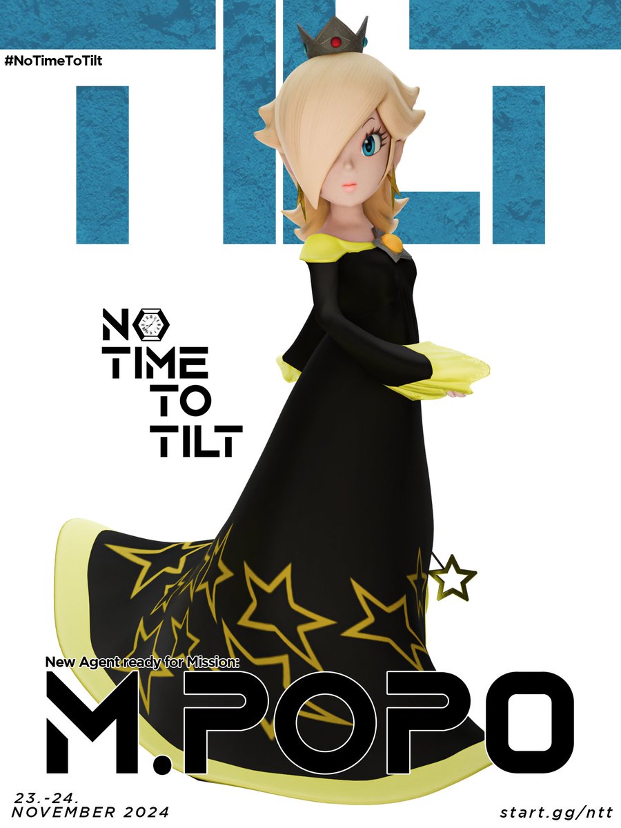 After an amazing 5th Place at Icarus🪽 in italy, another monarch of the stars🌟 is looking to show everyone that he is capable of doing it again!

Be ready, because there is another Rosalina in town and this one hits hard!💫 Welcome <a href="/Pop0M/">VGY | M.Popo</a> to #NoTimeToTilt!