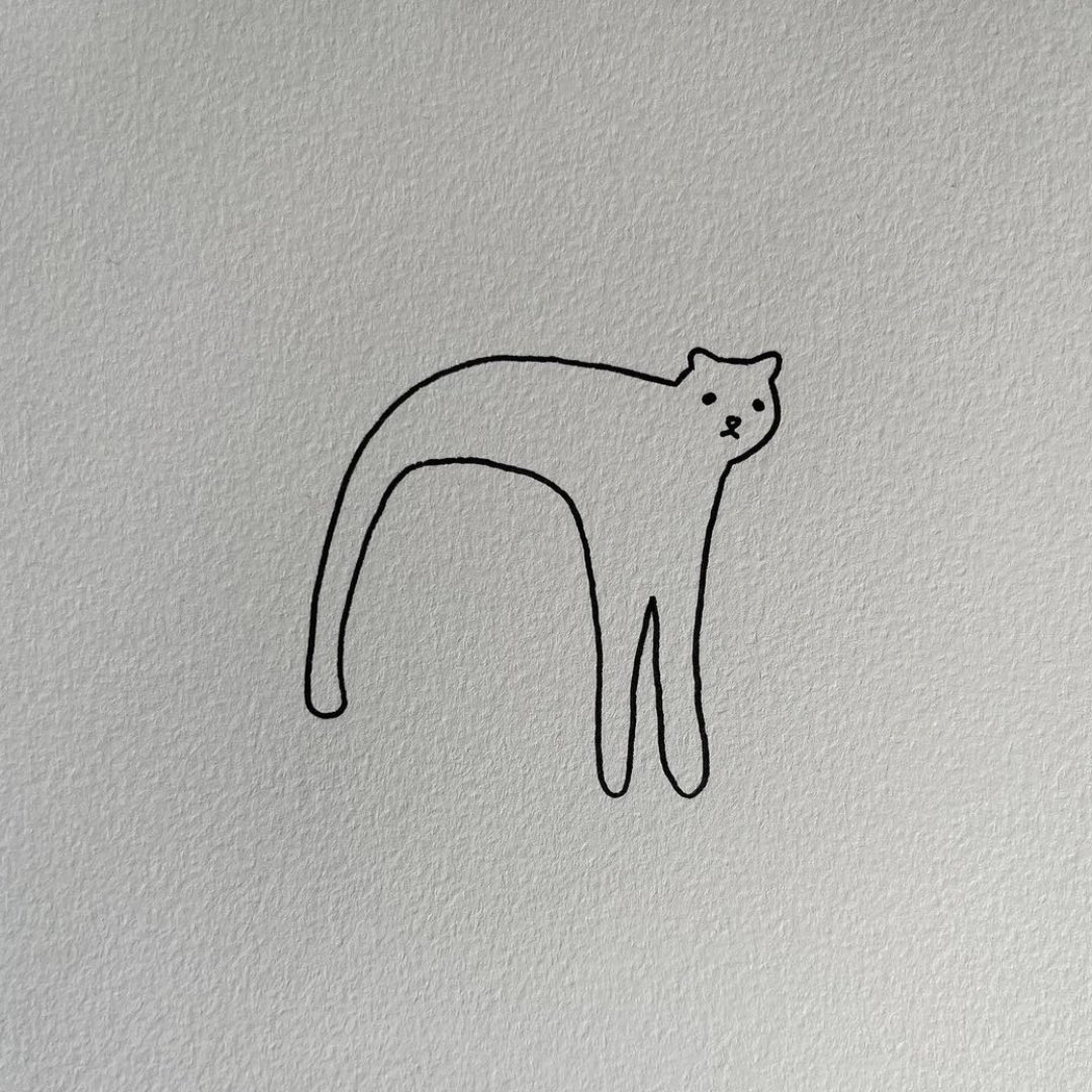 poorlycatdraw's tweet image. a majestic creature