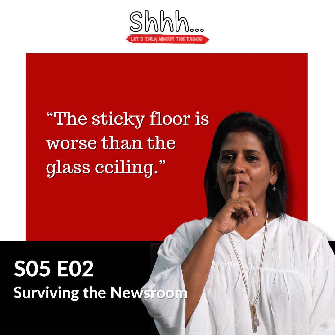 ShhhTalkshow's tweet photo. Three strong women call for change. Watch @dimuthudca  @DilrukshiH  and @nathashaedi speak out about the experiences of women journalists in Sri Lanka. https://t.co/RyAPW90MiX https://t.co/ik3Eic960n